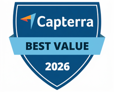 Capterra rating badge