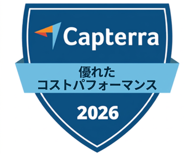 Capterraの評価バッジ
