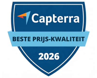 Beoordelingsbadge van Capterra