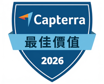 Capterra 評分徽章