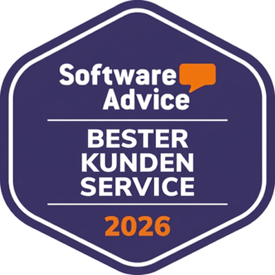 Software Advice-Bewertungsbadge