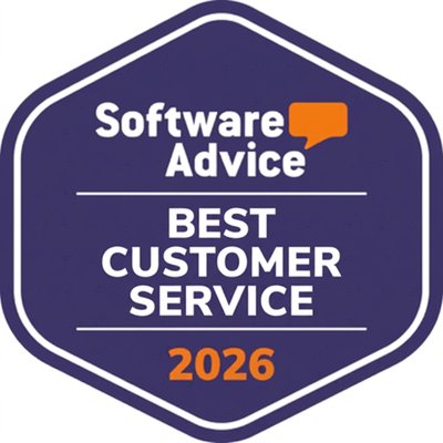 Software Advice rating badge