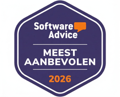 Beoordelingsbadge van Software Advice