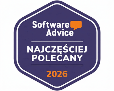 Odznaka recenzji Software Advice