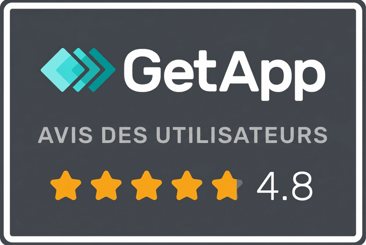 Badge d’évaluation GetApp
