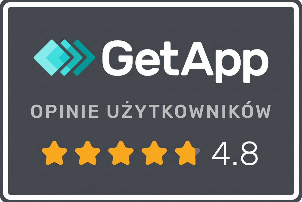 Odznaka recenzji GetApp