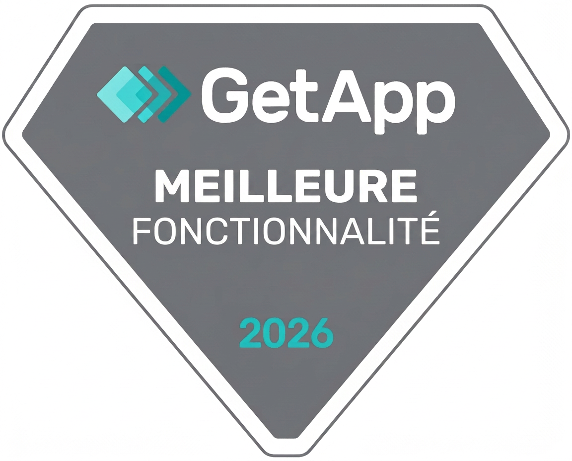 Badge d’évaluation GetApp