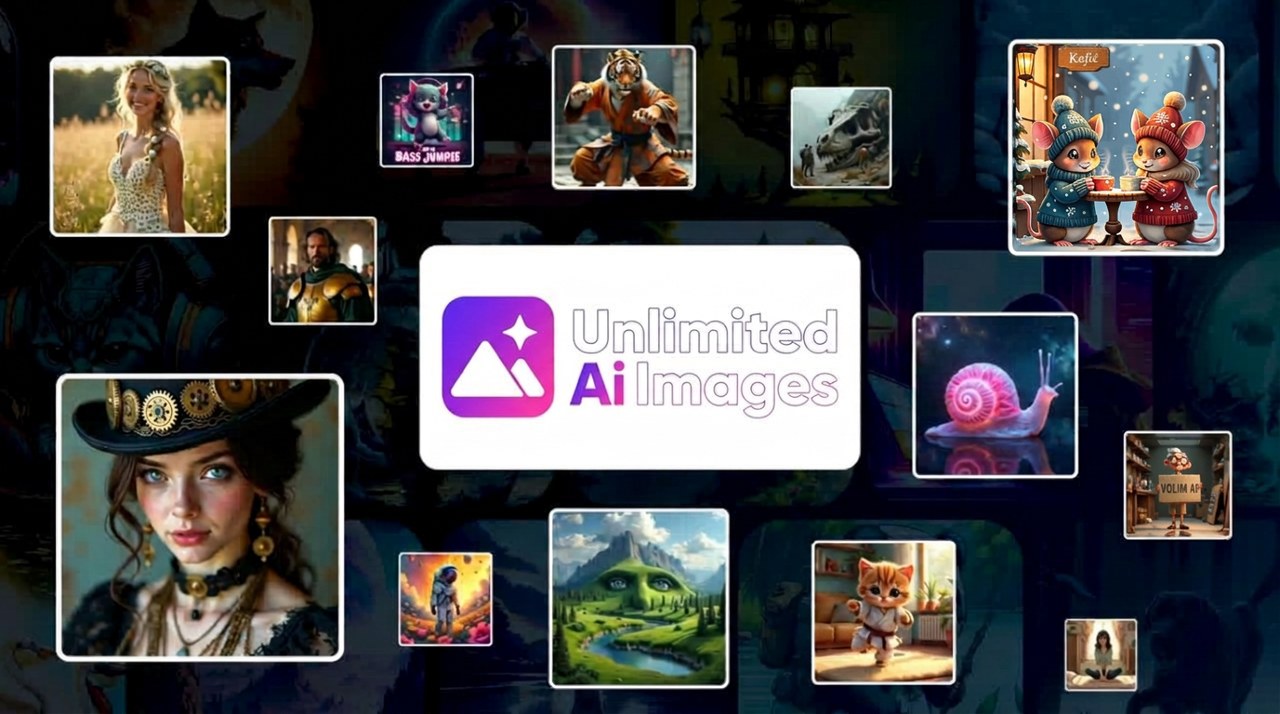 Primeri slika i grafika napravljenih uz Unlimited AI Images
