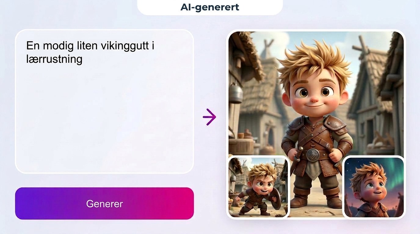 Presentasjon av Unlimited AI Images-funksjonen