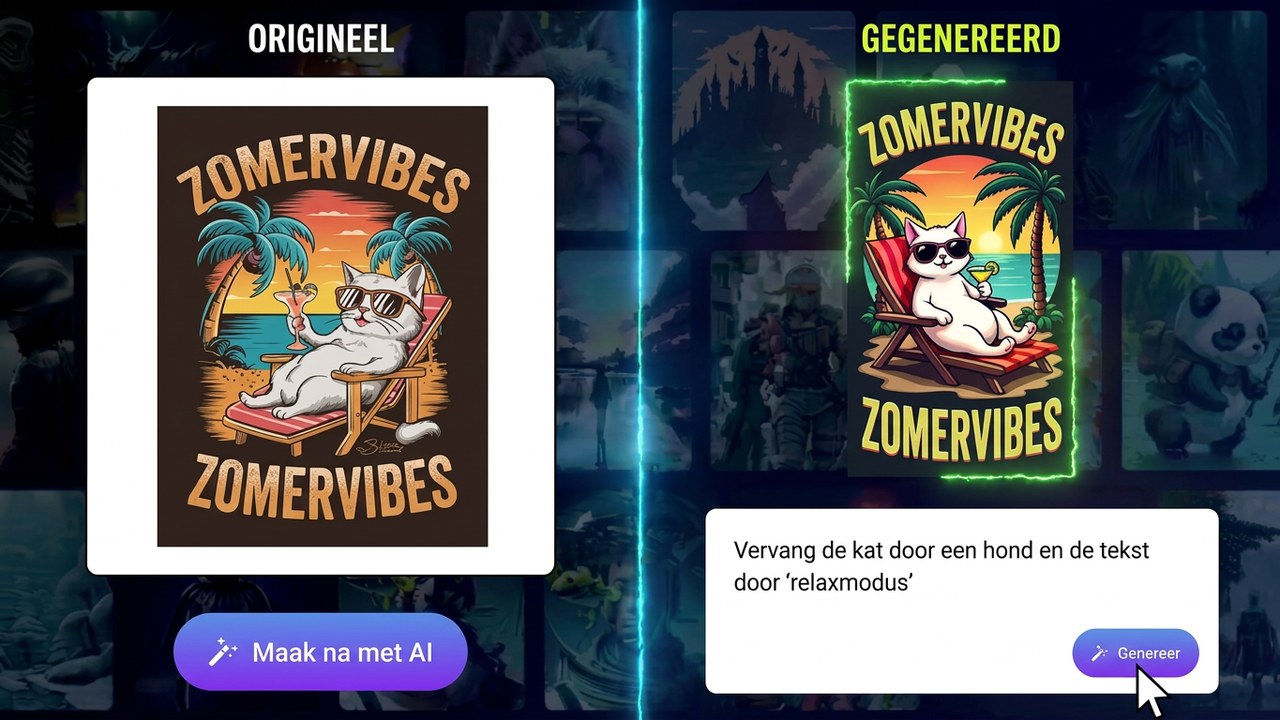 Overzicht van de functies van Unlimited AI Images