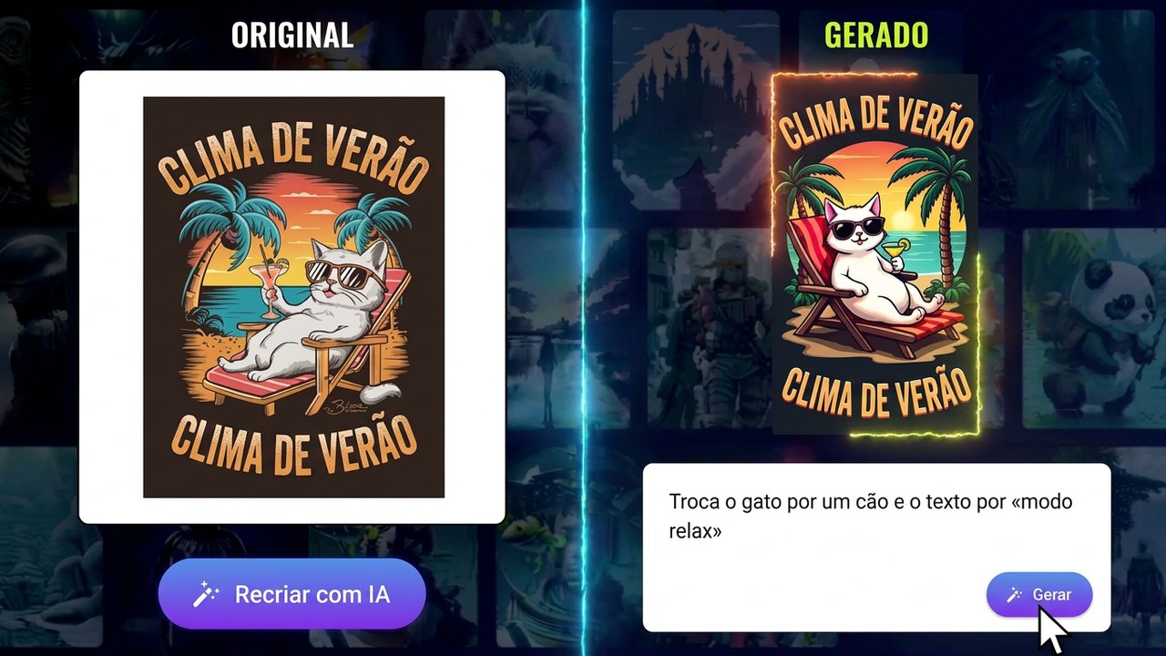 Apresentação das funcionalidades do Unlimited AI Images