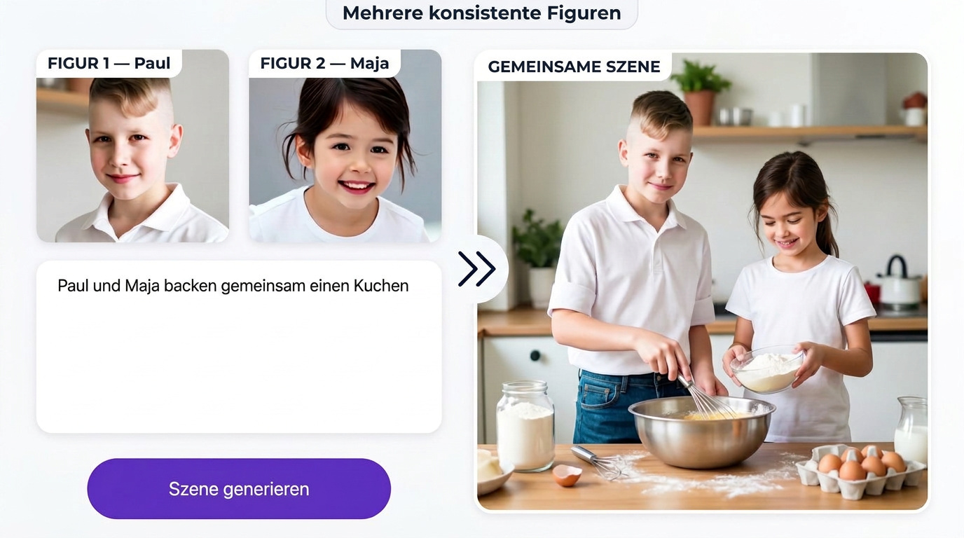 Präsentation der Funktionen von Unlimited AI Images