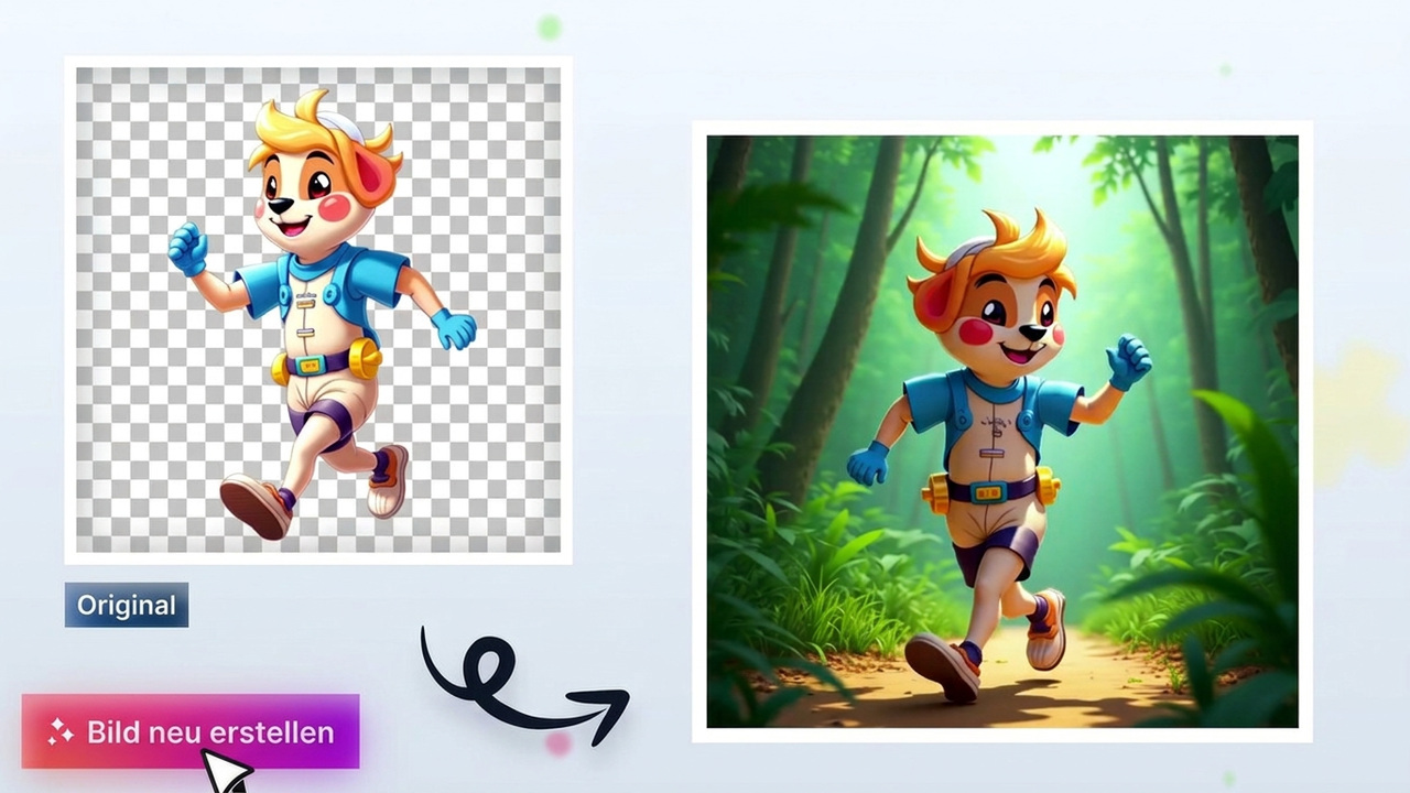 Präsentation der Funktionen von Unlimited AI Images