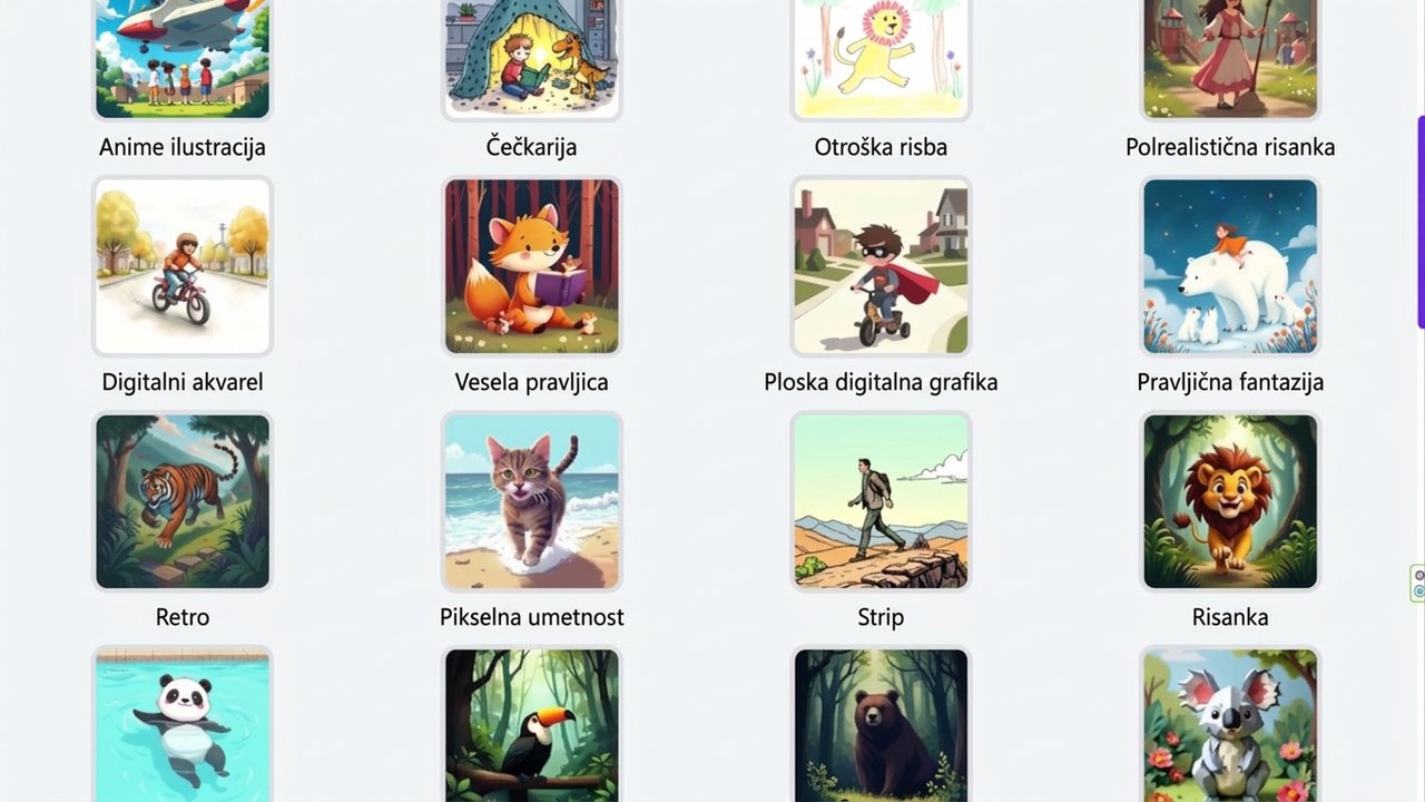 Predstavitev funkcij Unlimited AI Images